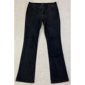 Lucky Brand Jeans Lolita Boot Cut Women's 10/30 L Stretch Black Denim Pants